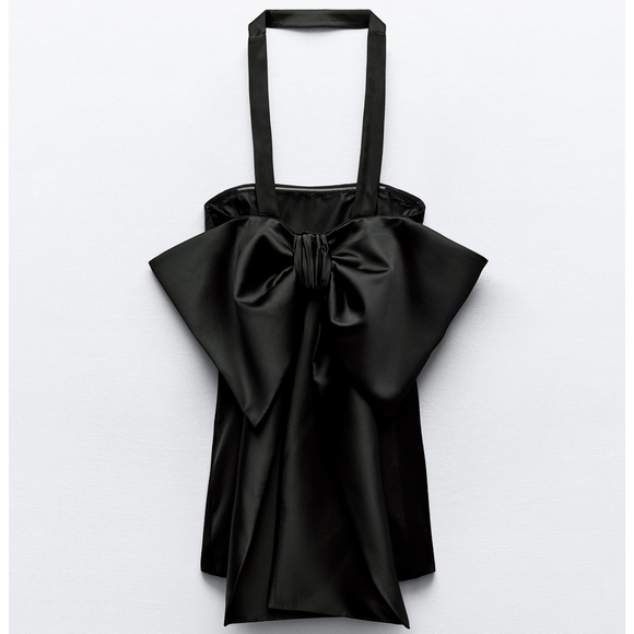Ultra rare Zara oversized bow dress - Picture 6 of 8